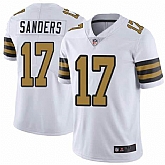 Nike Saints 17 Emmanuel Sanders White Color Rush Limited Jersey Dzhi,baseball caps,new era cap wholesale,wholesale hats